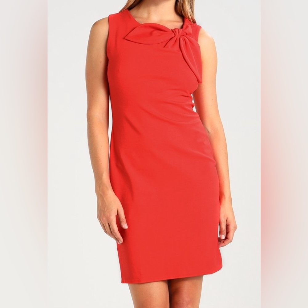 NWT- Banana Republic PONTE BOW‎ NECK Shift dress